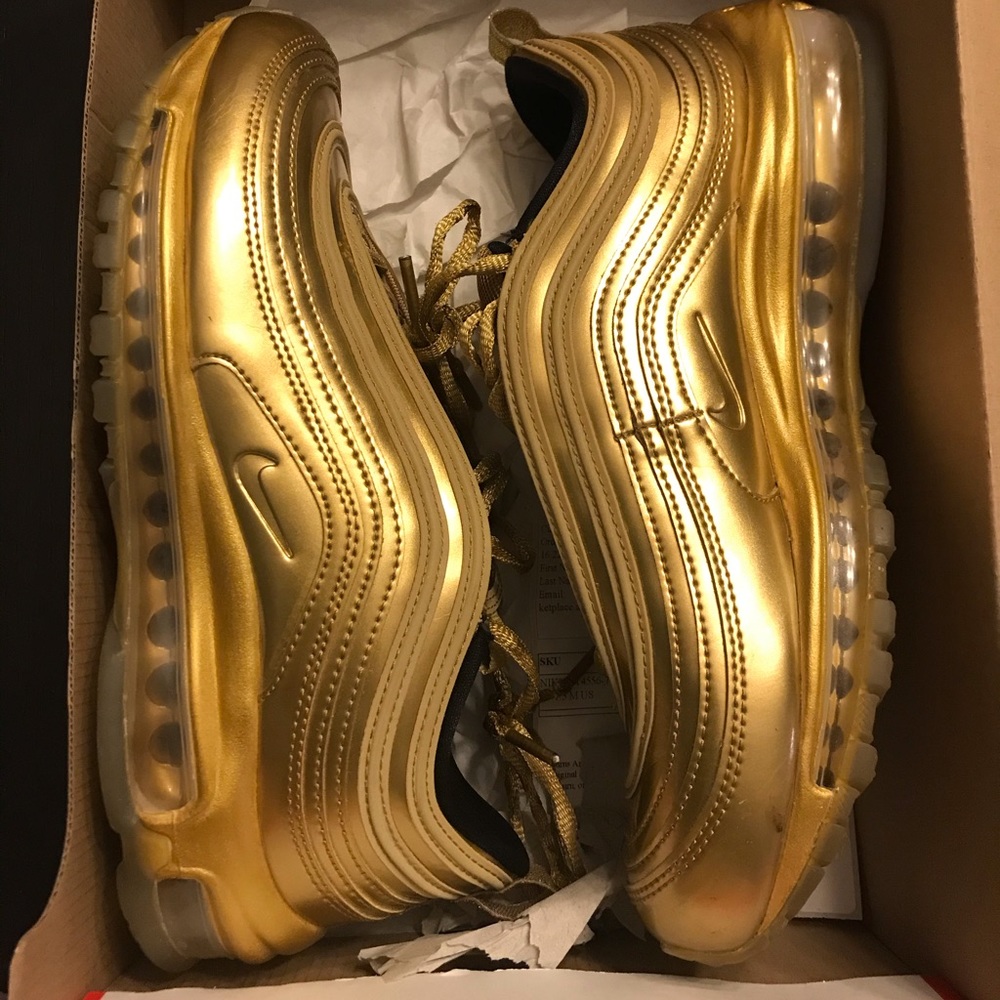 Nike Air Max ‘97  Metallic Gold